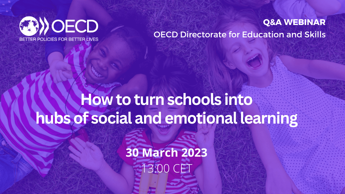 Webinar: How to turn schools into hubs for social and emotional learning